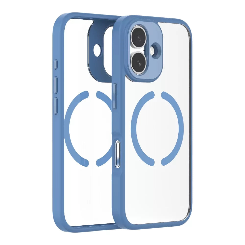 iPhone 16 Clear Case with Magnetic Circle