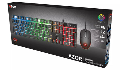 Trust GXT 838 AZOR Wired Gaming Mouse and Keyboard