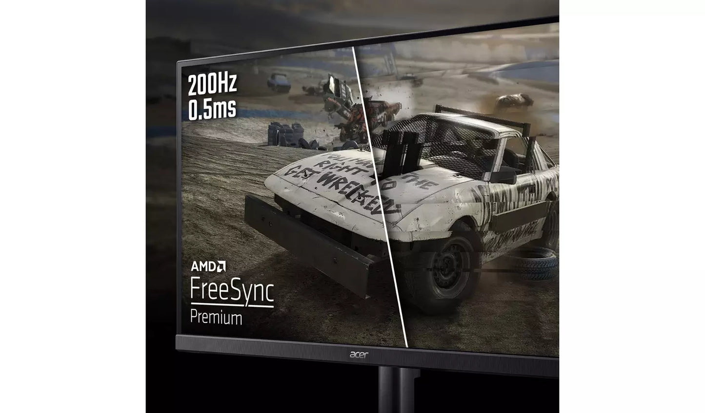 Acer Nitro N50-650 i5 16GB 512GB Gaming PC & 24in Monitor