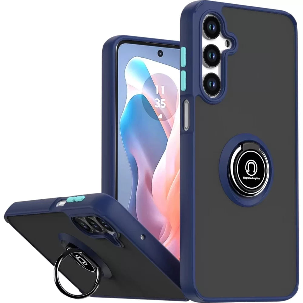 Samsung Galaxy S25 Plus With Ring Holder Magnetic Phone Case