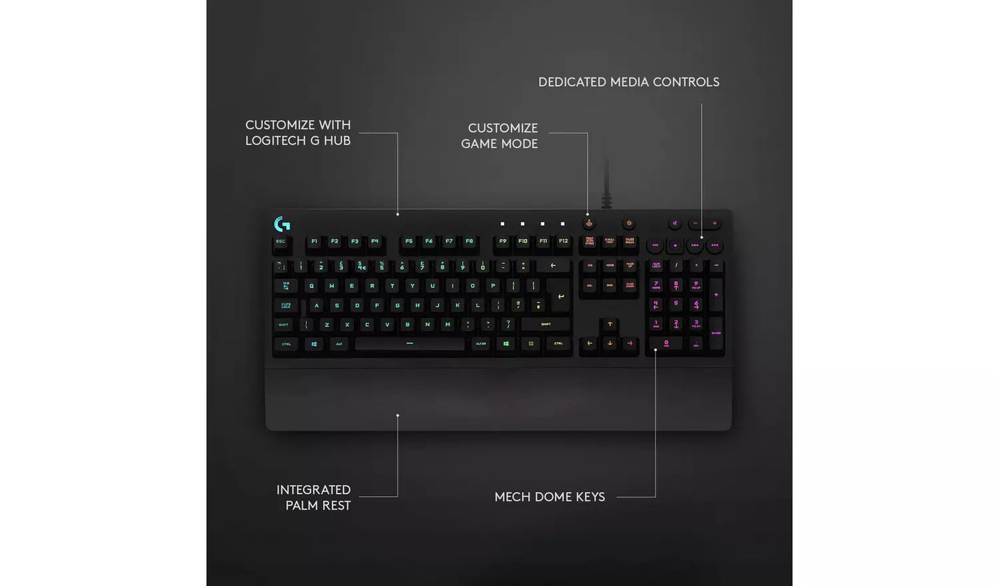 Logitech G213 Prodigy Gaming Keyboard
