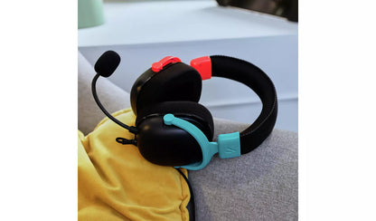 STEALTH Radar Wired Multiformat Headset - Red & Blue