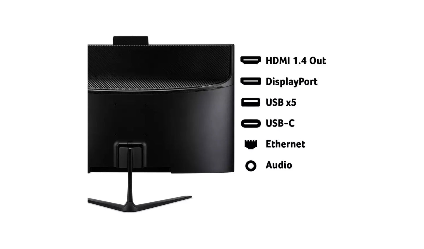 Acer AiO 24Inch N100 8GB 256GB All-in-One PC