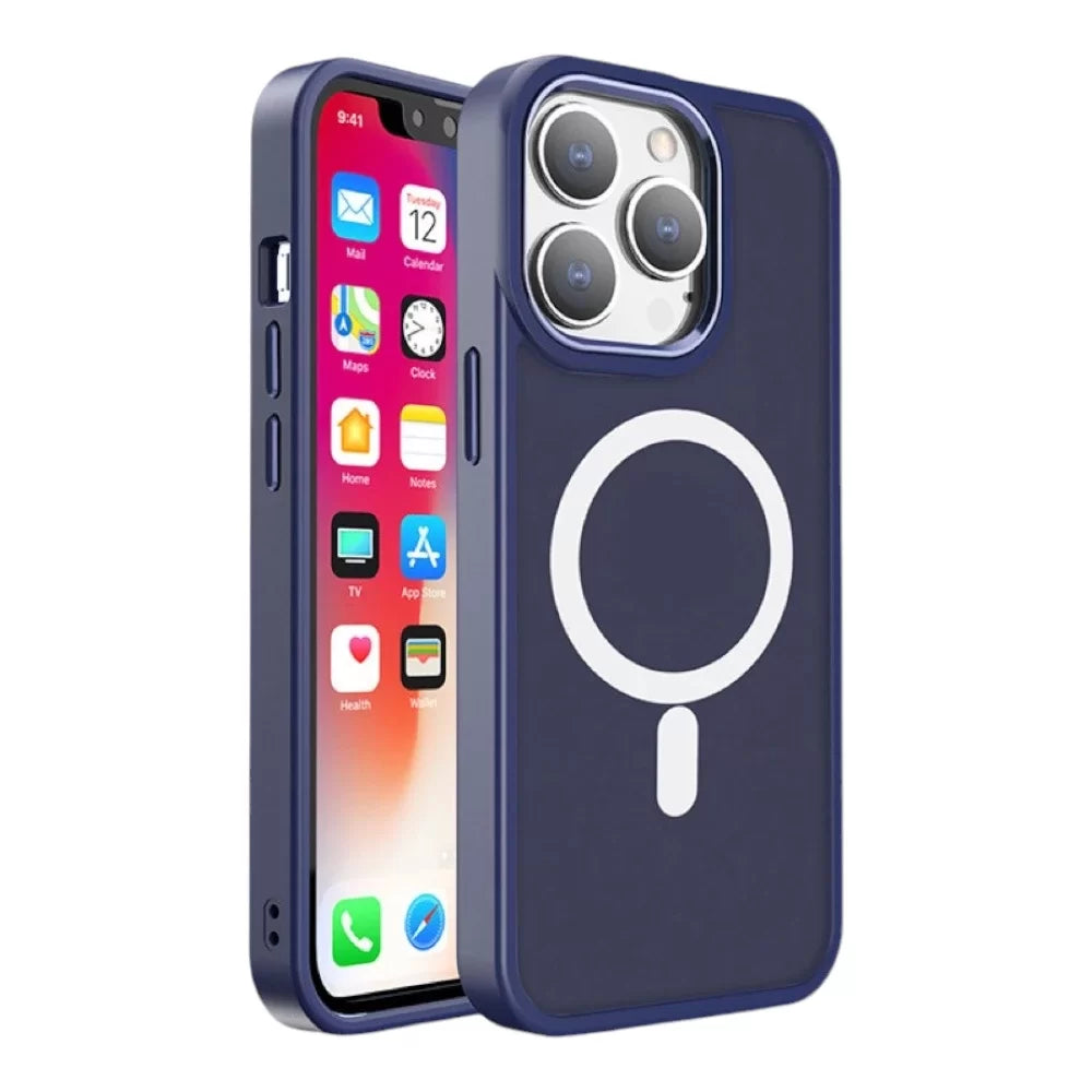 iPhone 16 Pro Metal Camera Circle Clear Case