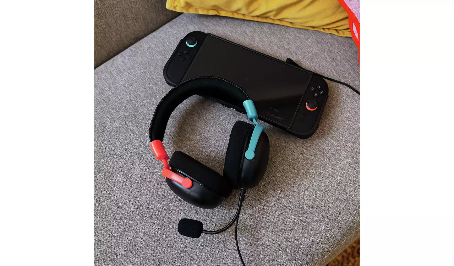 STEALTH Radar Wired Multiformat Headset - Red & Blue