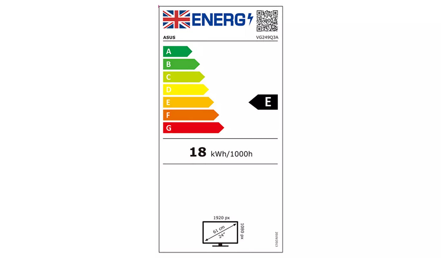 ASUS TUF VG249Q3A 23.8in 180Hz IPS FHD Gaming Monitor
