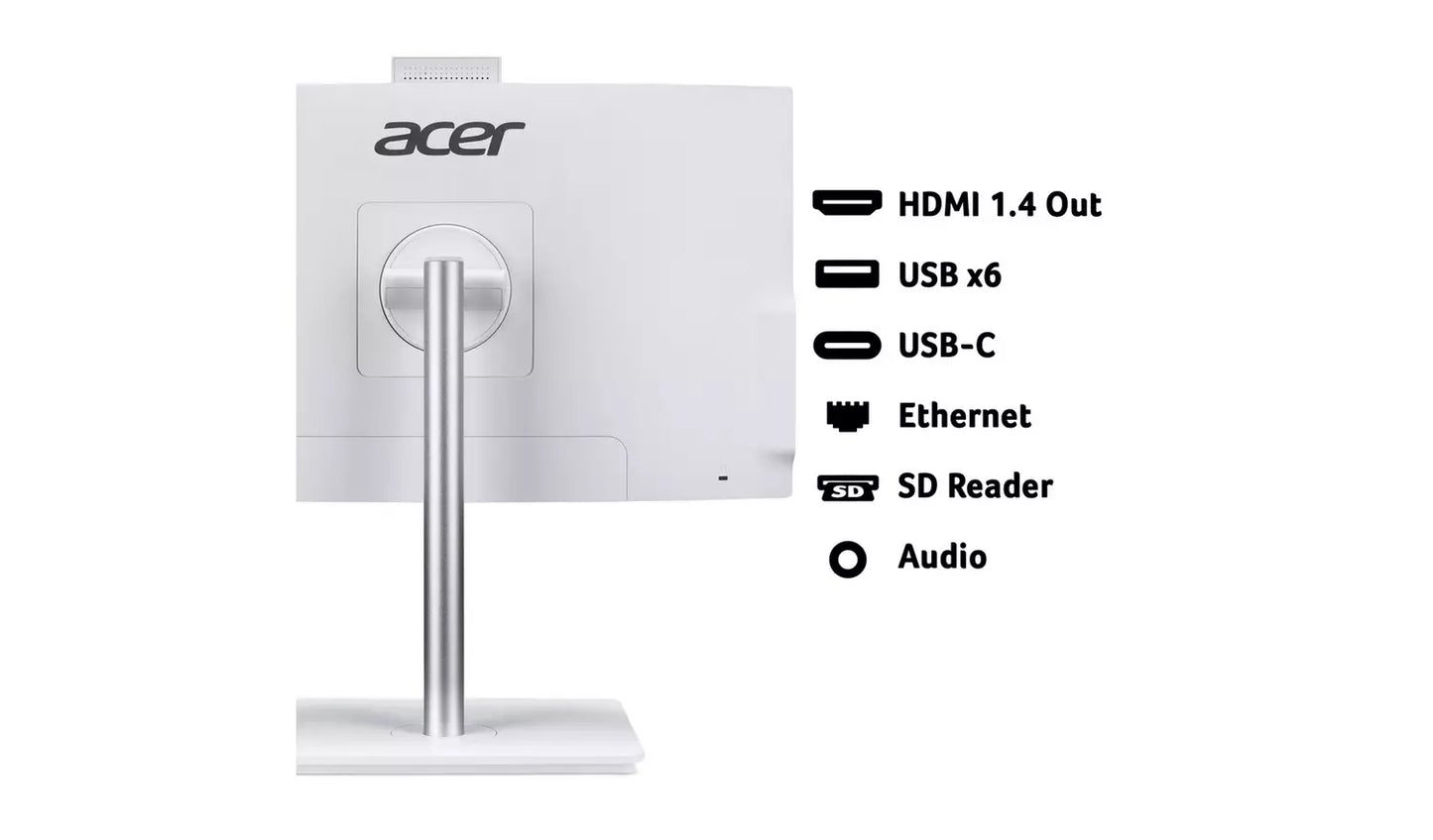 Acer C24-A-GRPL 24in i5 8GB 1TB All-in-one PC