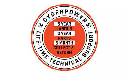 CyberPowerPC Ryzen 5 16GB 500GB RTX3050 Gaming PC