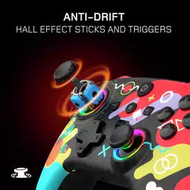 Gioteck WX5+ Switch 2,Switch,PC Wireless Controller - Doodle