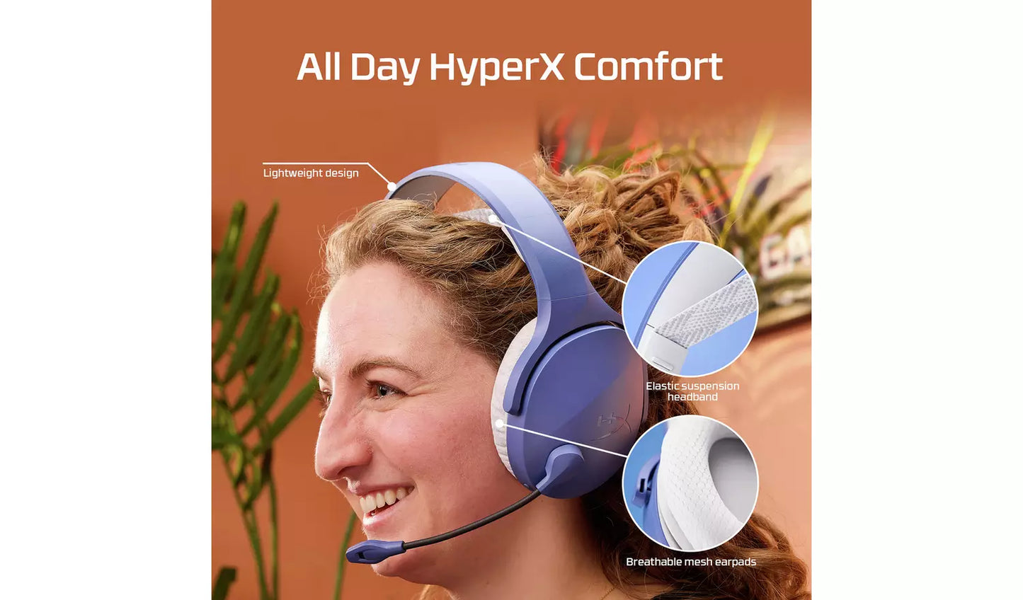 HyperX Cloud Jet Dual Wireless Headset PC, PS4/PS5, Switch 2
