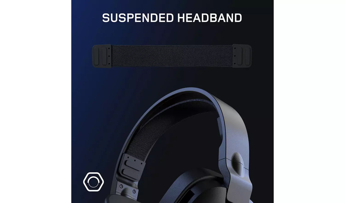 Gioteck TX5+ PS5, PS4, Xbox, Switch, PC Gaming Headset Black