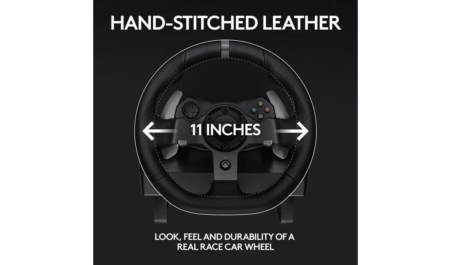 Logitech G920 Steering Wheel + G335 Headset Bundle Xbox & PC