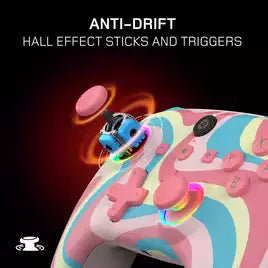 Gioteck WX5+ Switch 2,Switch,PC Wireless Controller - Swirl