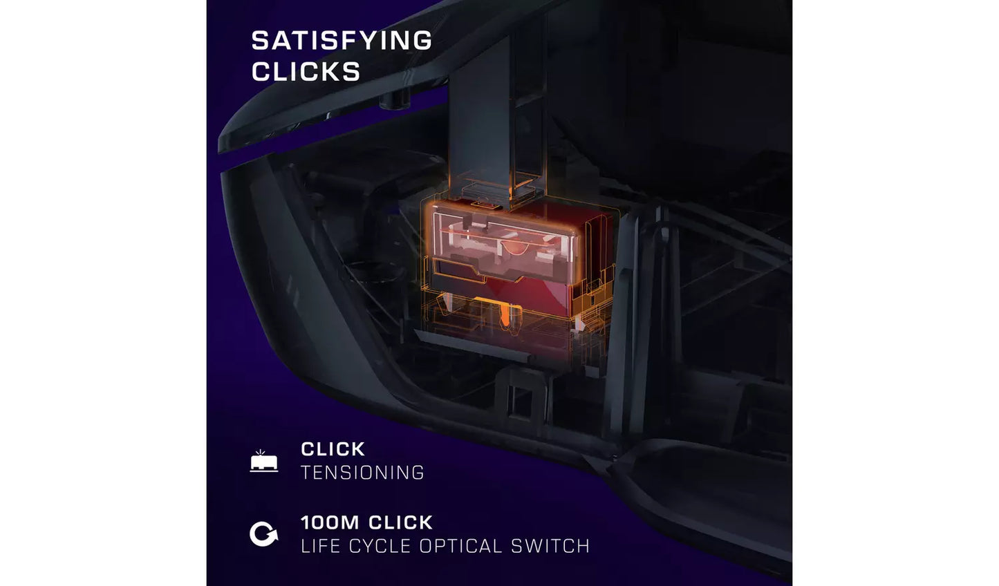 Turtle Beach Kone II Air Wireless Gaming Mouse - Black