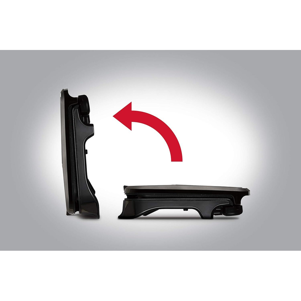 George Foreman 760W Small Electric Fit Grill Black