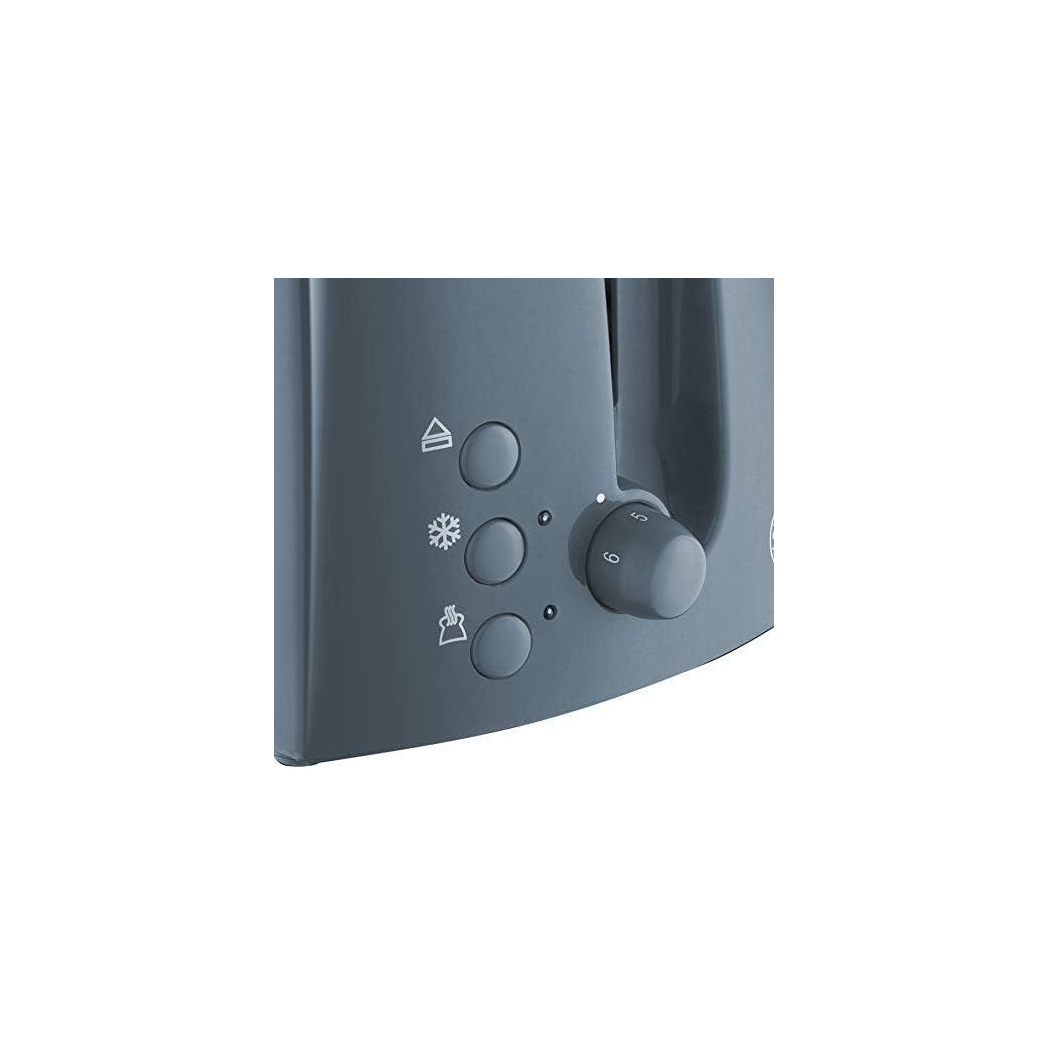 Russell Hobbs Textures 2-Slice Toaster 850W Grey 21644