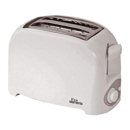 White 2 Slice Toaster- SDA1008