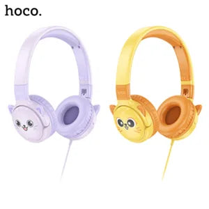 HOCO W61 Voice Children Head Mounted Wired Earphones