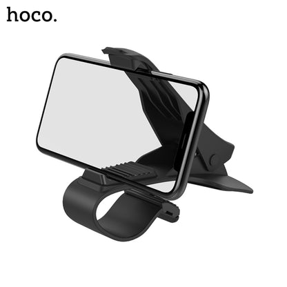 HOCO CA50 Mouth Rotation Car Mount Phone Holder – BLACK