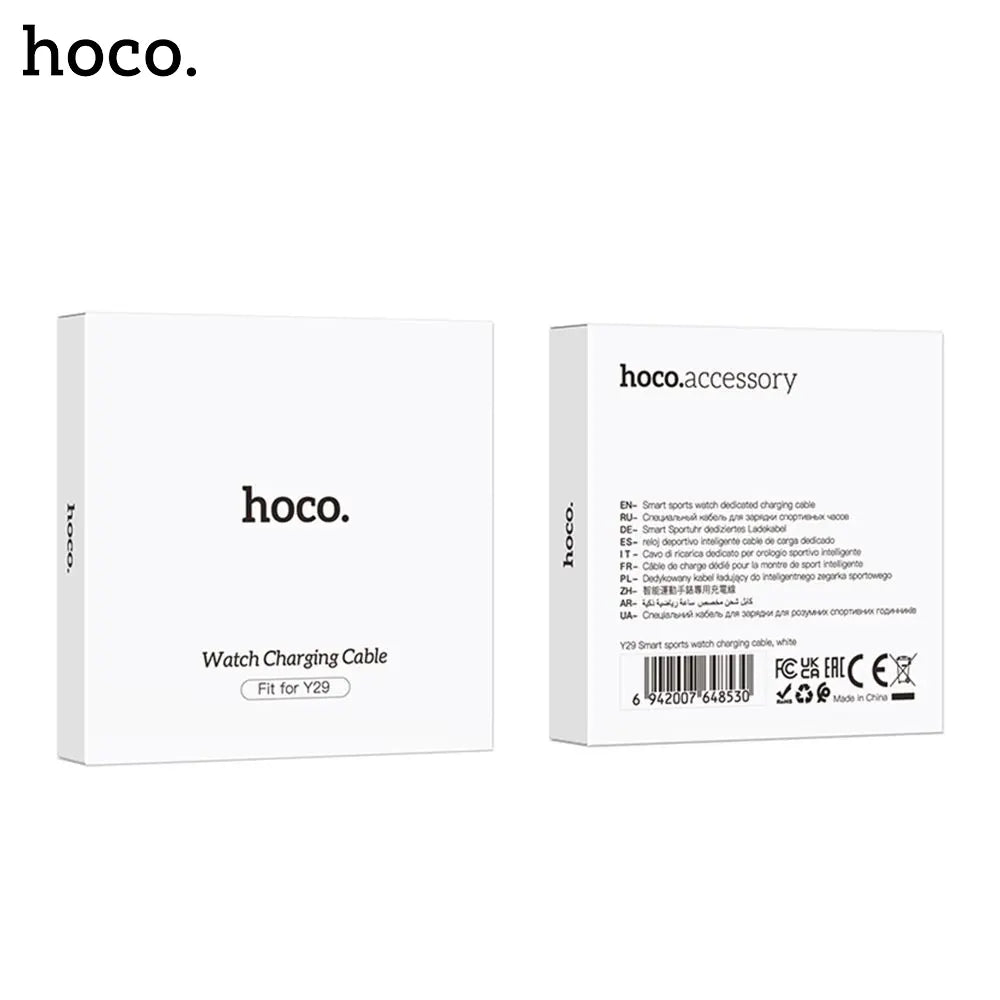 HOCO Y29 Smart Sports Watch Charging Cable – White