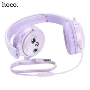 HOCO W61 Voice Children Head Mounted Wired Earphones